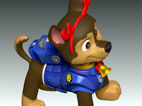 Chase XMas 3D Print Model