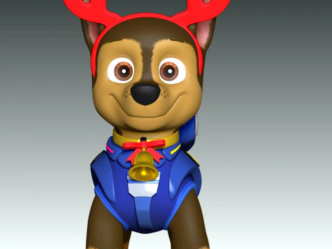 Chase XMas 3D Print Model