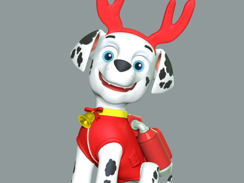 Marshall Navidad Modelo de impresión 3D