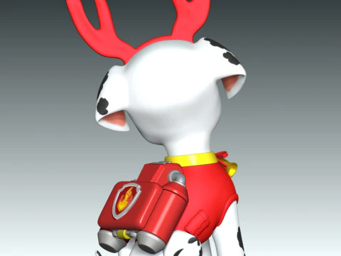 Marshall XMas 3D Print Model