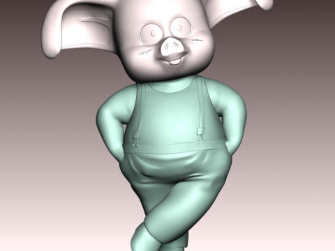 Oolong - Dragon Ball 3D Print Model