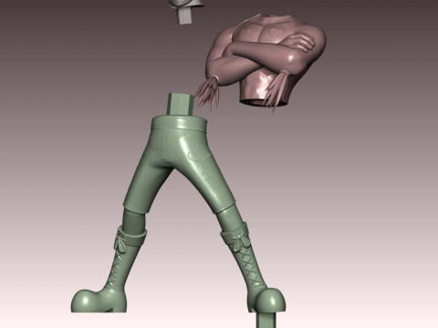 Pandaman - Uma Pe&ccedil;a Modelo de Impressão 3D