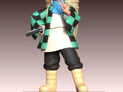 Tanjiro Kamado 3D Print Model