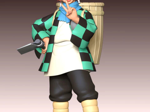 Tanjiro Kamado 3D Print Model