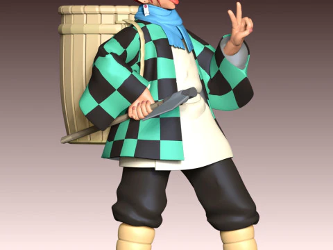 Tanjiro Kamado 3D Print Model