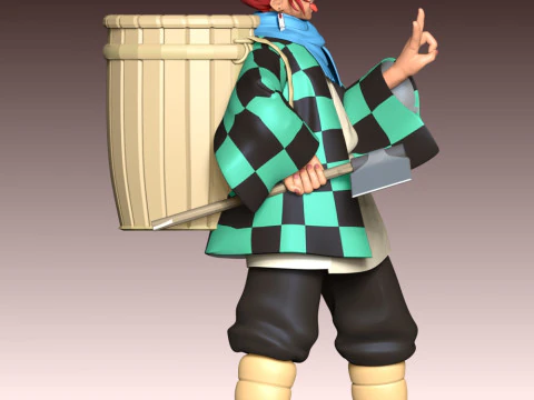 Tanjiro Kamado 3D Print Model