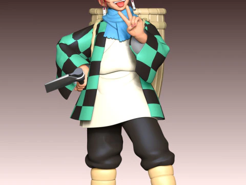 Tanjiro Kamado 3D Print Model