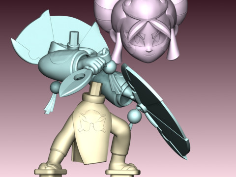 Kaze - Brawl Stars 3D Print Model