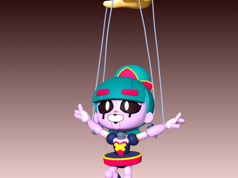 Gigi - Brawl Stars 3D Print Model