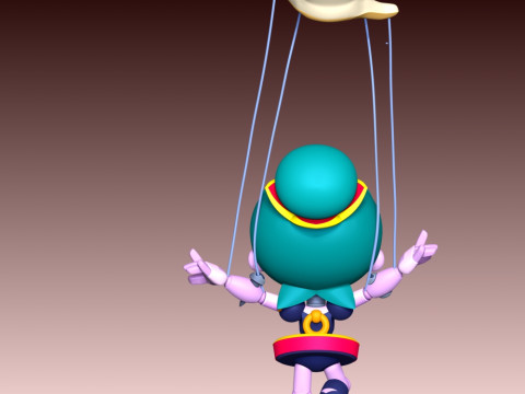 Gigi - Brawl Stars 3D Print Model