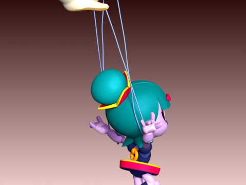 Gigi - Brawl Stars 3D Print Model