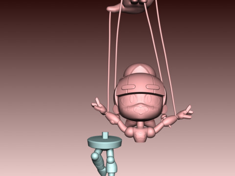 Gigi - Brawl Stars 3D Print Model