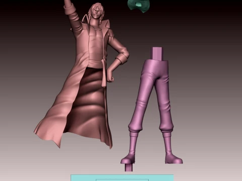 Captain Yorki - One Piece 3D Print Model