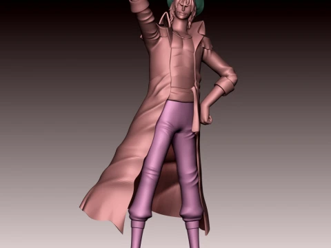 Captain Yorki - One Piece 3D Print Model
