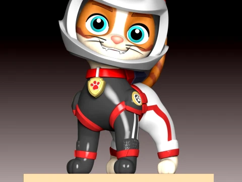 Wild Cat - Paw patrol 3D Print Model