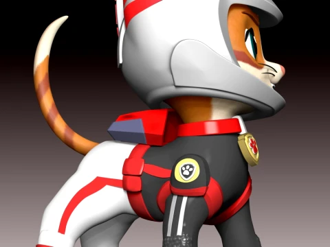 Wild Cat - Paw patrol 3D Print Model