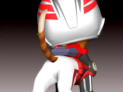 Wild Cat - Paw patrol 3D Print Model