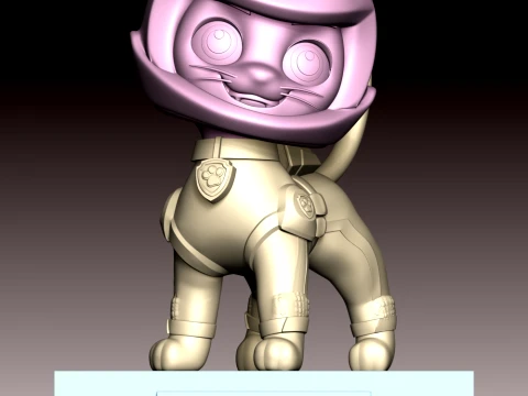 Wild Cat - Paw patrol 3D Print Model