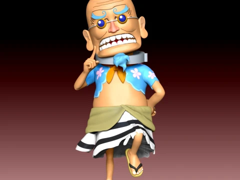 Hyogoro - One Piece 3D Print Model