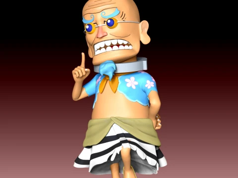 Hyogoro - One Piece 3D Print Model