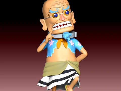 Hyogoro - One Piece 3D Print Model