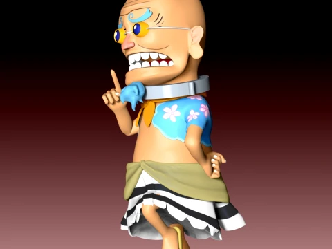 Hyogoro - One Piece 3D Print Model