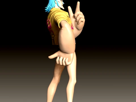 フランキー・スリラーバーク 3Dプリントモデル