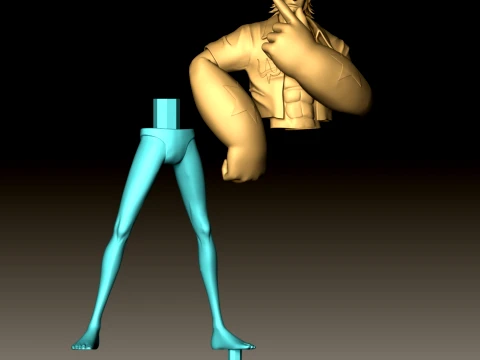 フランキー・スリラーバーク 3Dプリントモデル
