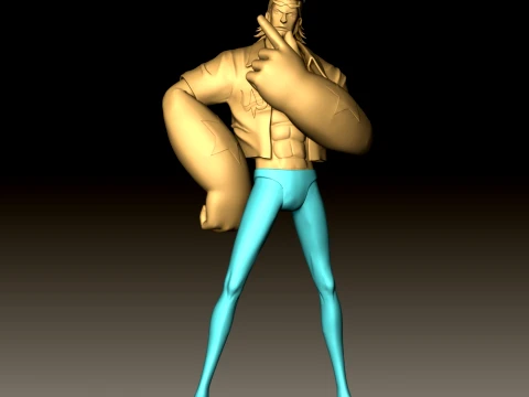 フランキー・スリラーバーク 3Dプリントモデル