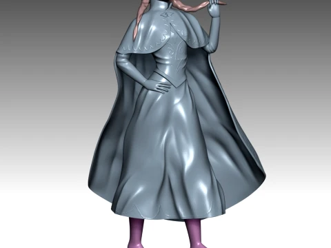 Queen Anna 3D Print Model