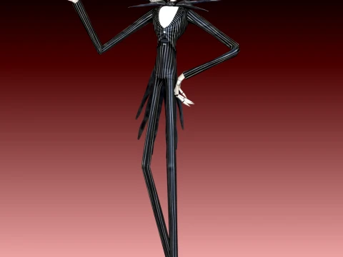 Jack Skellington 3D Print Model