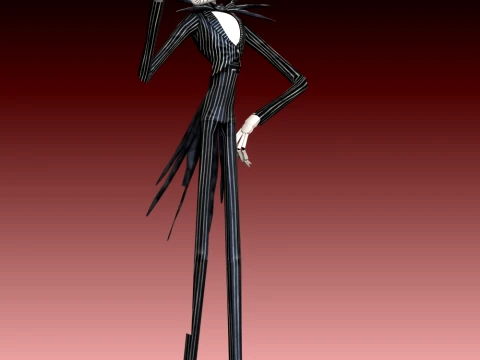 Jack Skellington 3D Print Model
