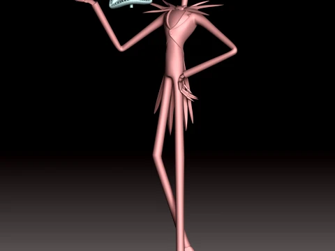 Jack Skellington 3D Print Model