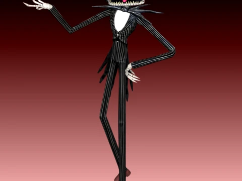 Jack Skellington 3D Print Model