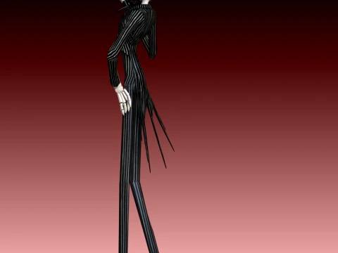 Jack Skellington 3D Print Model