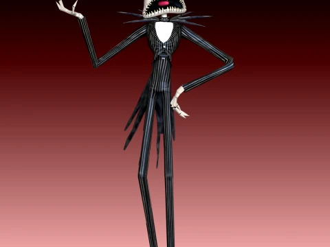 Jack Skellington 3D Print Model