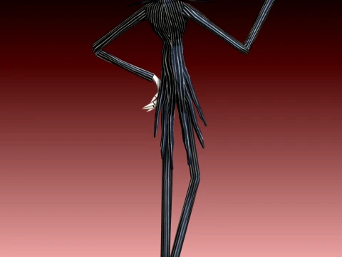 Jack Skellington 3D Print Model