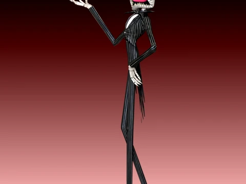 Jack Skellington 3D Print Model