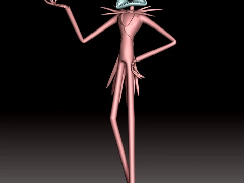 Jack Skellington 3D Print Model