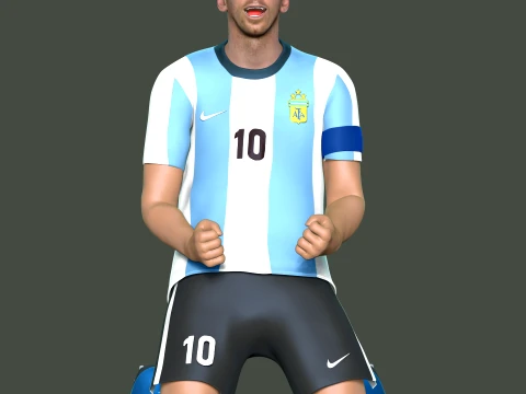 Messi Wordcup 2026 3D Print Model