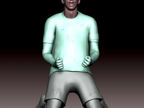 Messi D&uuml;nya Kupası 2026 3D Baskı Modeli