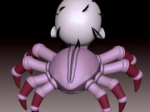 Spider Demon Demon Slayer 3D Print Model