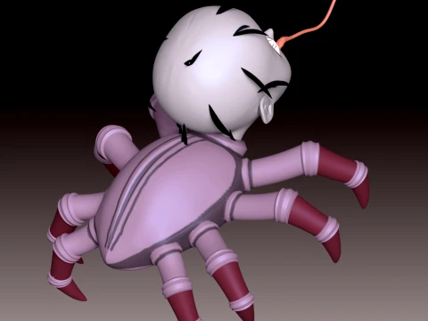Spider Demon Demon Slayer 3D Print Model
