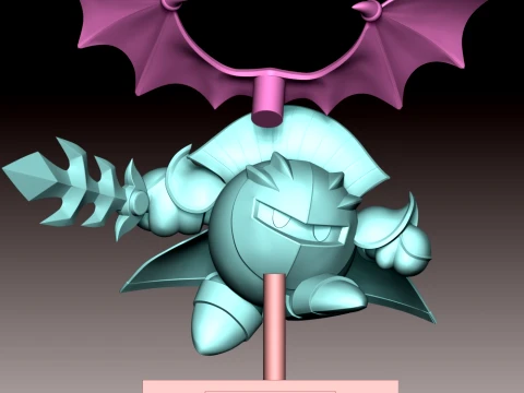 Meta Knight 3D Print Model