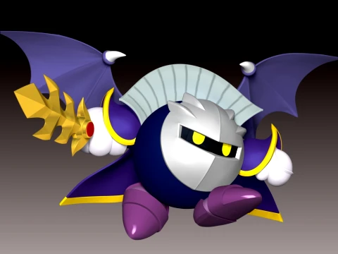 Meta Knight 3D Print Model