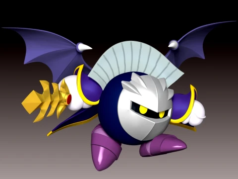 Meta Knight 3D Print Model