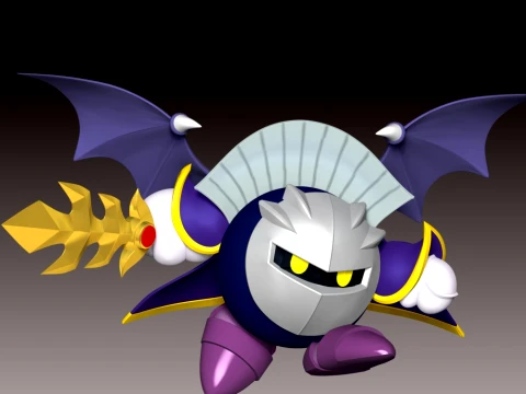 Meta Knight 3D Print Model