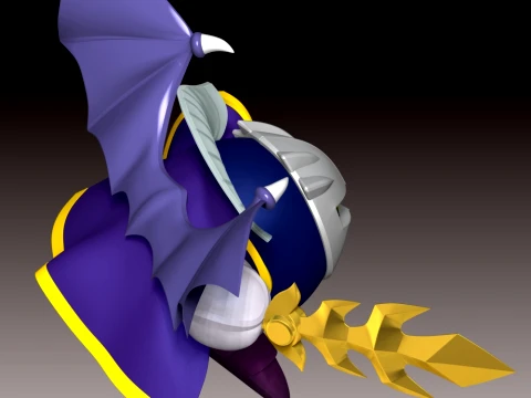 Meta Knight 3D Print Model