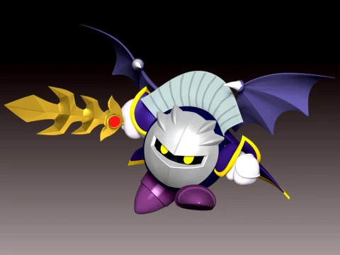 Meta Knight 3D Print Model