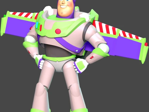 Buzz Lightyear 3D printmodel